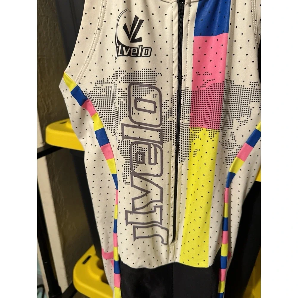 JL Velo Women's Cycling Bib Shorts Size S - Picture 3 of 6